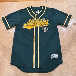 MLB Oakland Athletics A's Jersey Shirt Adult L stitched baseball rare collector